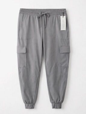 Rachel Zoe Gray Cargo Track Joggers Women’s Size Small
